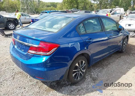 2013 Honda Civic Ex from USA, damaged, VIN 19XFB2F81DE054417